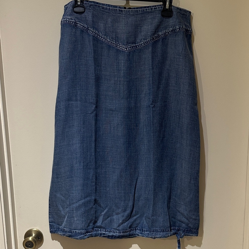 Denim Blue Skirt